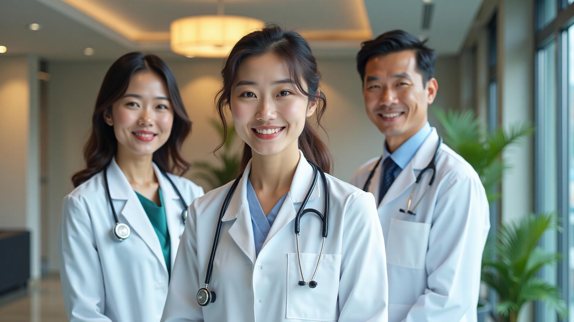 Đội ngũ bác sĩ phòng khám